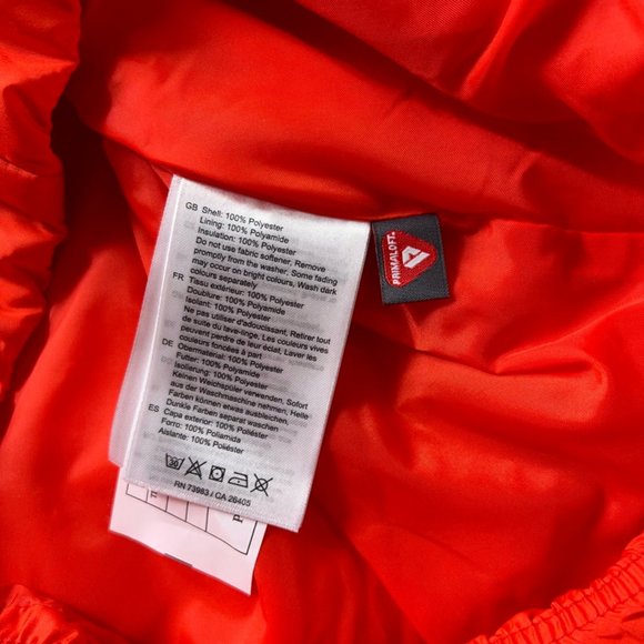 Helly Hansen Womens Gilet Sailing Quilted Vest Orange Zip Up Pockets Lined M New - Picture 8 of 10